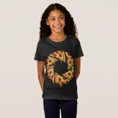 Pizza Shutter - Pizza Slice Camera Shutter Graphic T-Shirt (Vorne ganz)