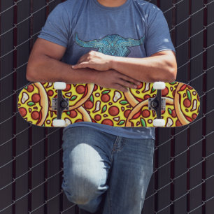 Pizza skateboard