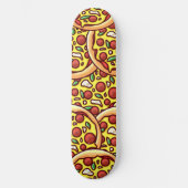 Pizza skateboard (Vorderseite)