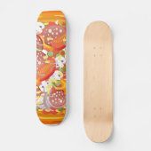 Pizza Skateboard (Vorderseite)