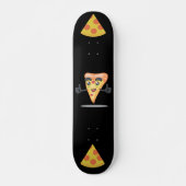 PIZZA SKATEBOARDS SCHWARZE SKATEBOARD DECK (Vorne)