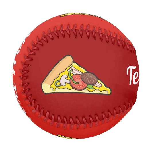 Pizza Slice Baseball (Rückseite Rechts)