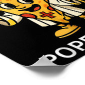 Pizza Slice Cartoon Ca Poster (Ecke)