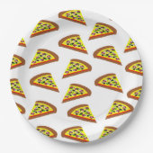 Pizza Slice Design Pappteller (Vorderseite)