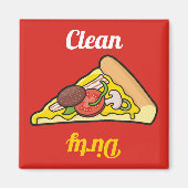 Pizza Slice Dishwasher Magnet (Vorne)