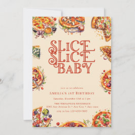Pizza | Slice | Einladungen zum 1.