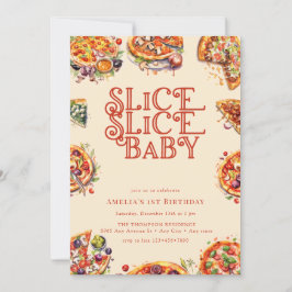 Pizza | Slice | Einladungen zum 1.