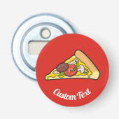 Pizza Slice Flasche Opener Flaschenöffner (Vorderseite)