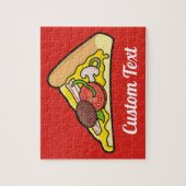 Pizza Slice Jigsaw Puzzle (Vertikal)