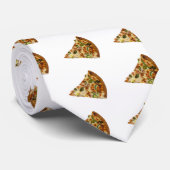 Pizza-Slice Krawatte (Gerollt)