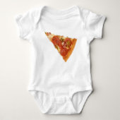 Pizza Slice Matching Mama Vater Shirts (Vorderseite)