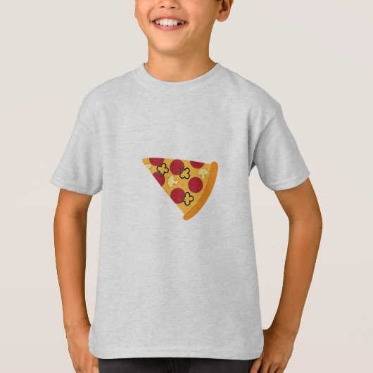 Pizza Slice, Matching Pater Son, Vater Boy T-Shirt (Vorderseite)