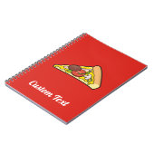Pizza Slice Notebook Notizblock (Linke Seite)