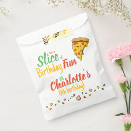 Pizza, Slice of Birthday fun, Kawaii Geschenktütchen