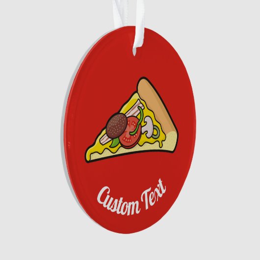 Pizza Slice Ornament (Vorderseite)