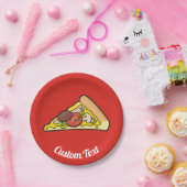 Pizza Slice Pappteller (Party)