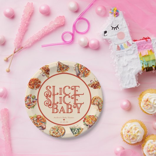 Pizza | Slice Pappteller (Party)