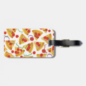 Pizza Slice Pattern Gepäckanhänger (Rückseite horizontal)