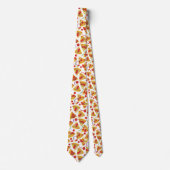 Pizza Slice Pattern Krawatte (Vorderseite)