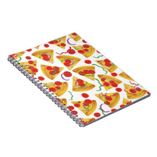 Pizza Slice Pattern Notizblock