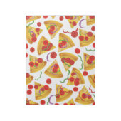 Pizza Slice Pattern Notizblock (Rotiert)