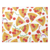 Pizza Slice Pattern Notizblock (Vorderseite)