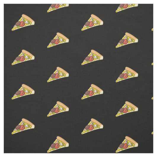 Pizza Slice Pattern Stoff (Muster)