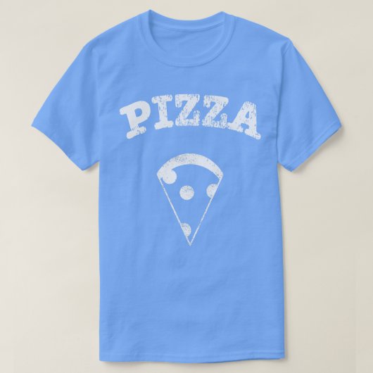 Pizza Slice Pizzeria Favorite Food Grap T-Shirt (Design vorne)