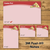 Pizza Slice Post-it Klebezettel