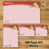 Pizza Slice Post-it Klebezettel
