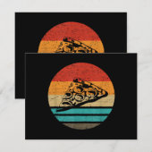 Pizza Slice Retro Style Vintage (Vorne/Hinten)