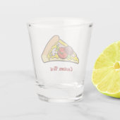 Pizza Slice Schnapsglas (Rückseite)