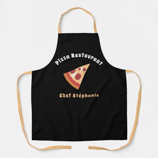 Pizza Slice Schürze (Vorderseite)