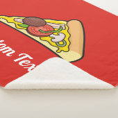 Pizza Slice Sherpa Blanket Sherpadecke (3/4)