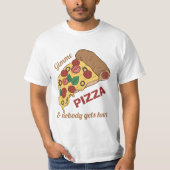 Pizza-Slice-Shirts und Jacken für den benutzerdefi (Vorderseite)