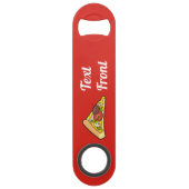 Pizza Slice Speed Flaschenöffner (Vorderseite)