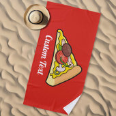 Pizza Slice Strandtuch