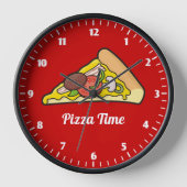 Pizza Slice Uhr (Vorderseite)