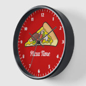 Pizza Slice Uhr (Winkel)
