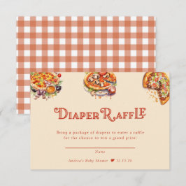 Pizza | Slice | Windelwinddusche Begleitkarte