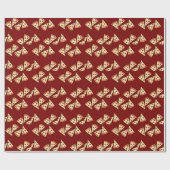 Pizza Slices Design Geschenkpapier (Flach)