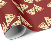 Pizza Slices Design Geschenkpapier (Rolleneckpunkt)
