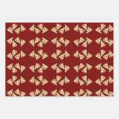 Pizza Slices Design Geschenkpapier Set (Vorderseite 3)