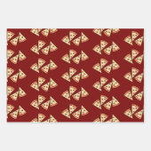 Pizza Slices Design Geschenkpapier Set (Vorderseite 2)