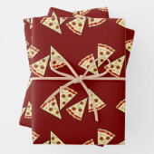 Pizza Slices Design Geschenkpapier Set (Beispiel)