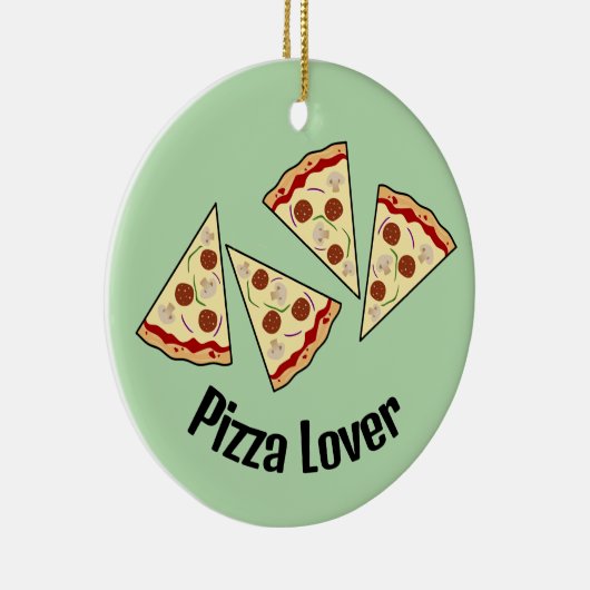 Pizza Slices Design Ornament (Rechts)