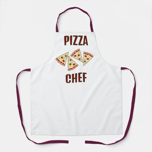 Pizza Slices Design Schürze (Vorderseite)