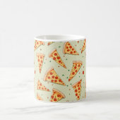 Pizza Slices Pattern Kaffeetasse (Mittel)