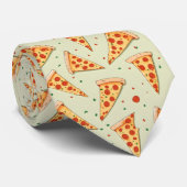 Pizza Slices Pattern Krawatte (Gerollt)