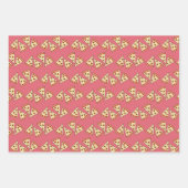 Pizza Slices Tiled Design Geschenkpapier Set (Vorderseite 3)